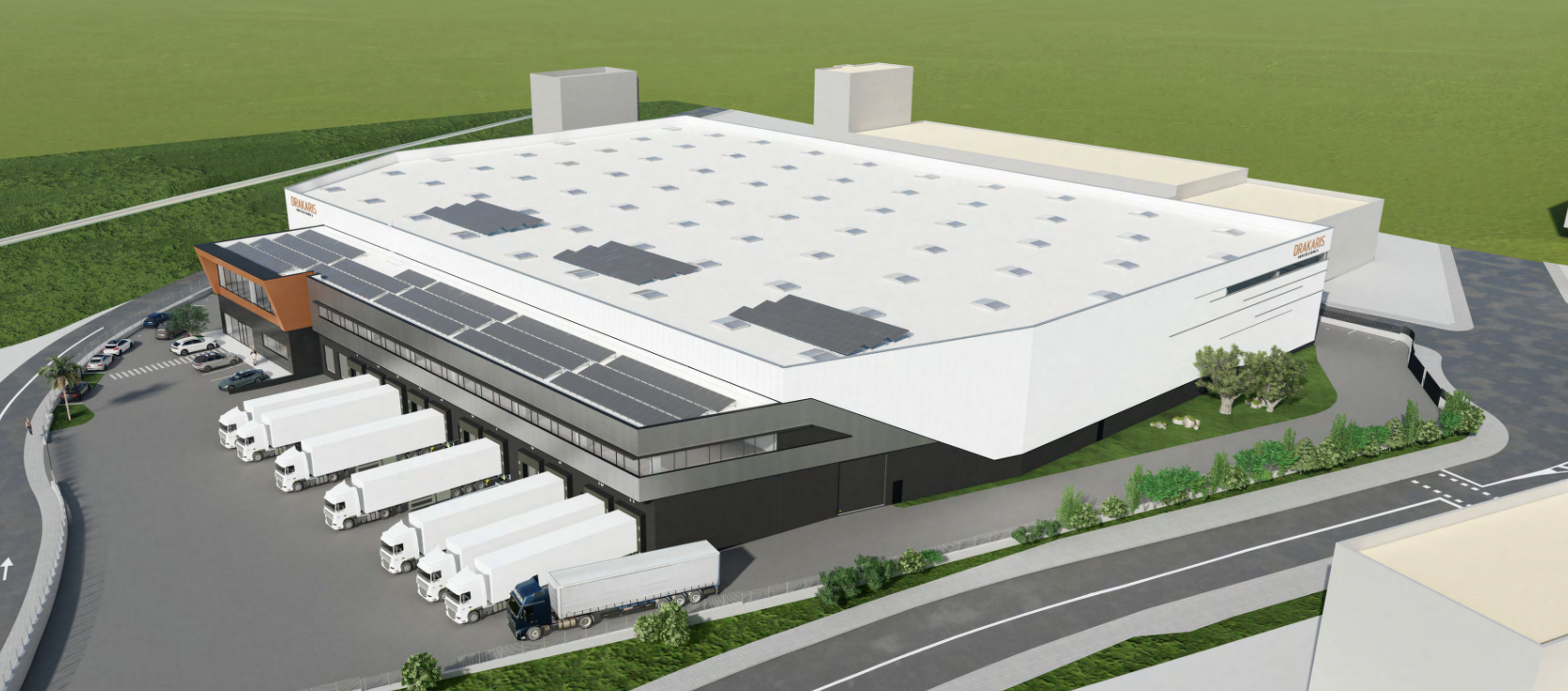 New-brand logistics warehouse in Granollers