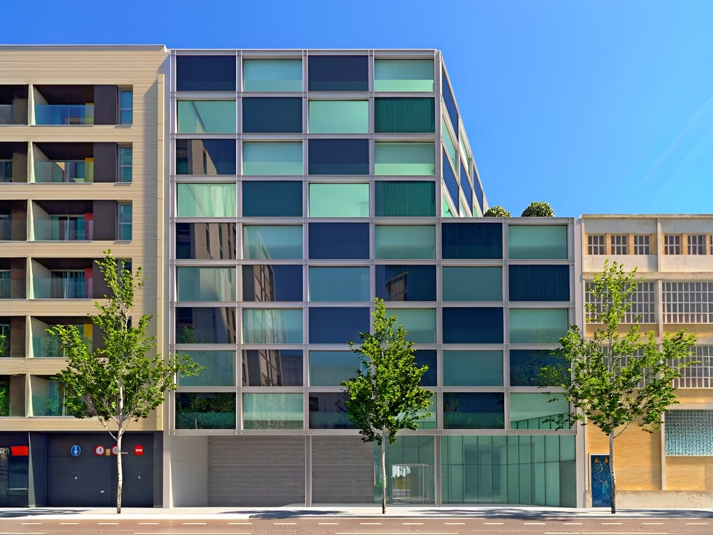 Alquiler-Oficinas-Edificio-Wip-Carrer-De-La-Ciutat-De-Granada-119-Barcelona-Fachada